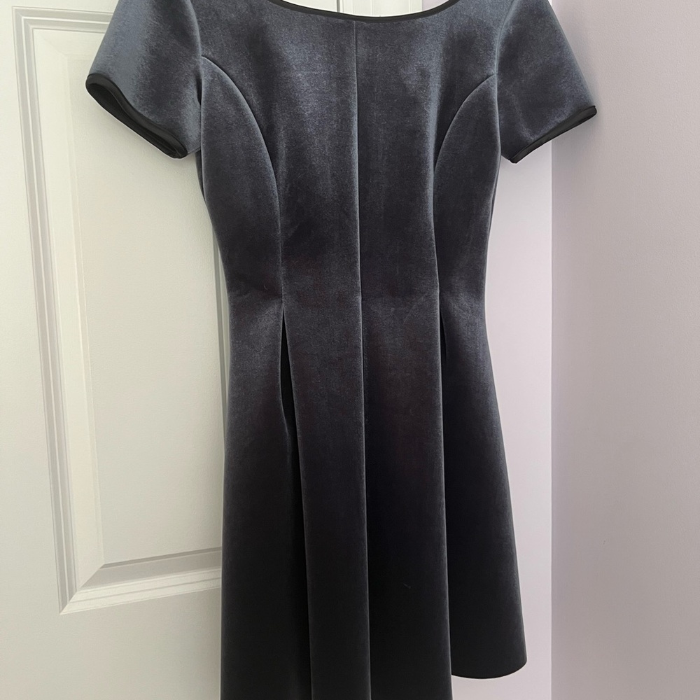 Maje velvet skater dress
